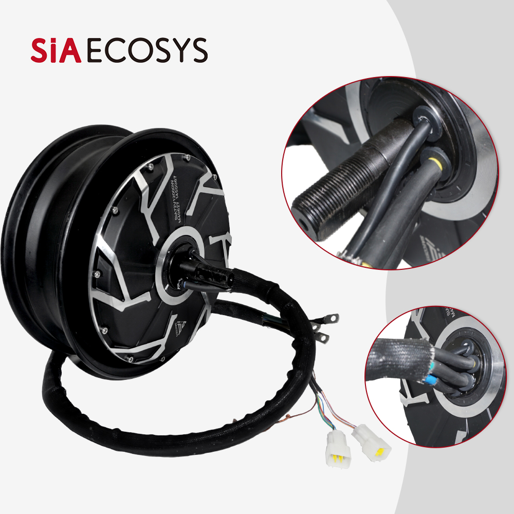 QSMOTOR Motor Hub BLDC Kecepat - 12000W Electric Motorcycle Hub Motor ulasan dan harga